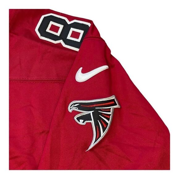 Nike NFL ATLANTA FALCONS Men's #88 V-Neck Embroidered Sportstyle Jersey Size XL - Picture 6 of 9